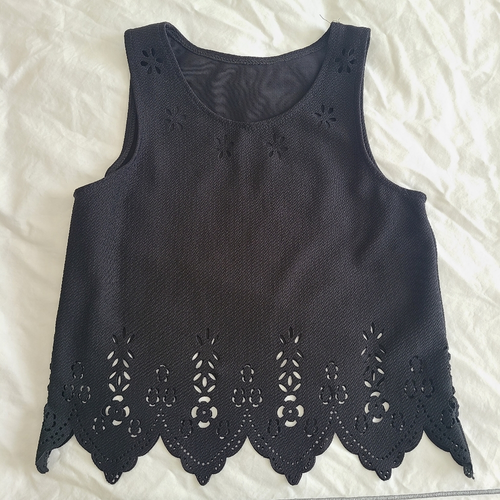 Lasercut Tank Top